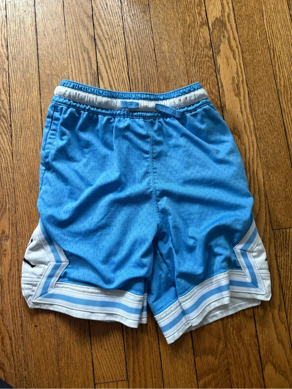 Jordan Light Blue Athletic Shorts - Size Large (12-14)
